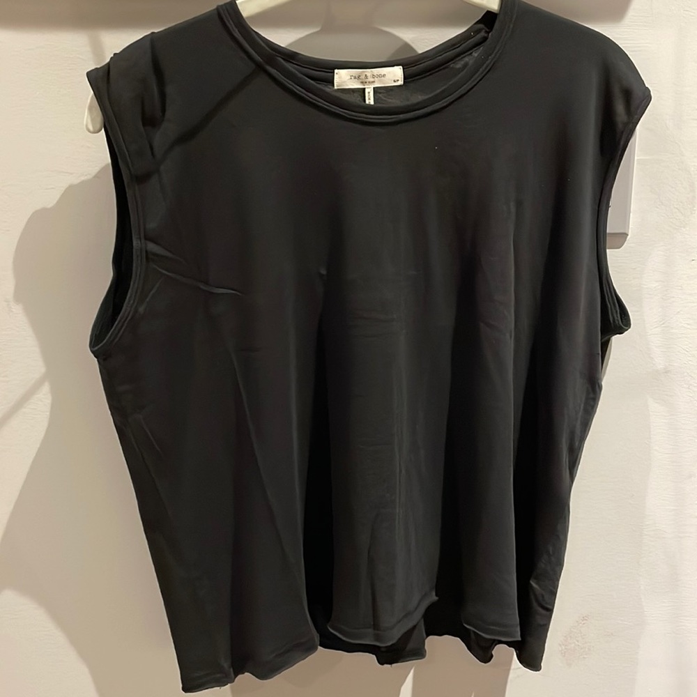 rag & bone Gaia Muscle Tank - Black - S